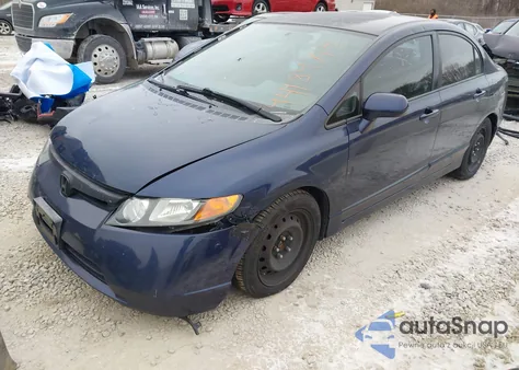2007 Honda Civic Lx из США, поврежденный, VIN 1HGFA16597L116582